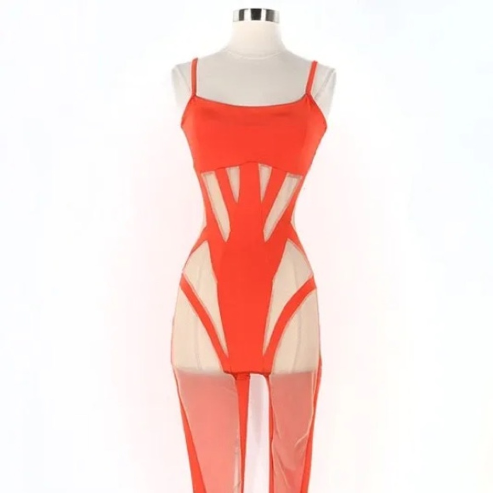 Pretty Girl Era l Neon Cutout jumpsuit